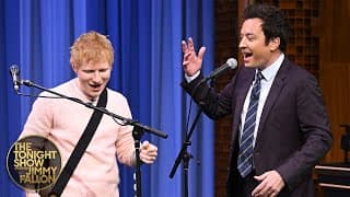 Ed Sheeran and Jimmy Build "Shape of You" Using a Looping Station | The Tonight Show